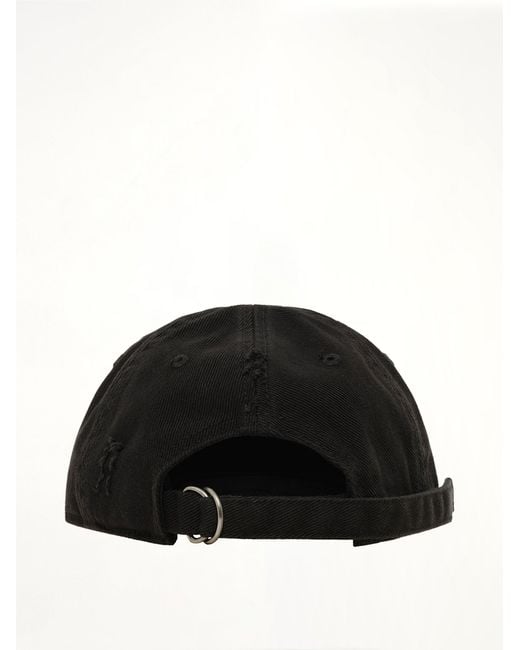 DIESEL Black C-Bigdov Caps for men