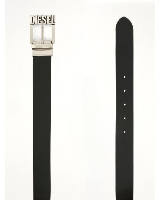 DIESEL Black B-Shift Ii Belt for men