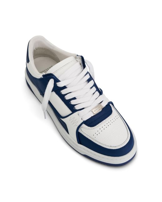 Represent Blue Apex Low Sneakers, /Cobalt, 100% Rubber for men