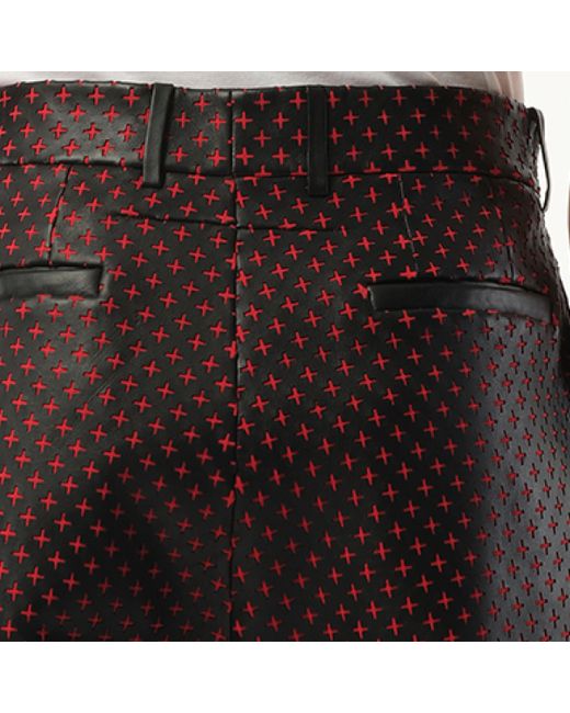 Givenchy Black Leather Bermuda Shorts, 100% Leather for men