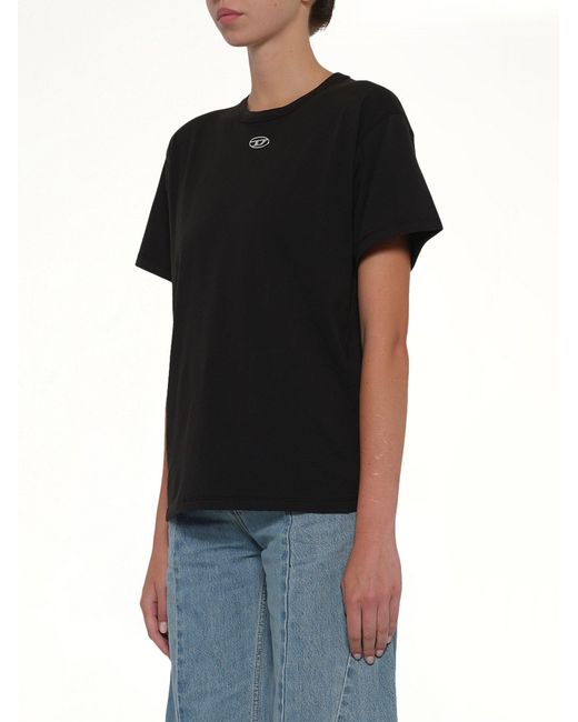 DIESEL Black T-Normy-Od-S1 T-Shirt