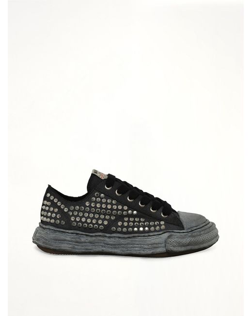 Maison Mihara Yasuhiro Black Exclusive Peterson 23 Og Studded Sneaker for men