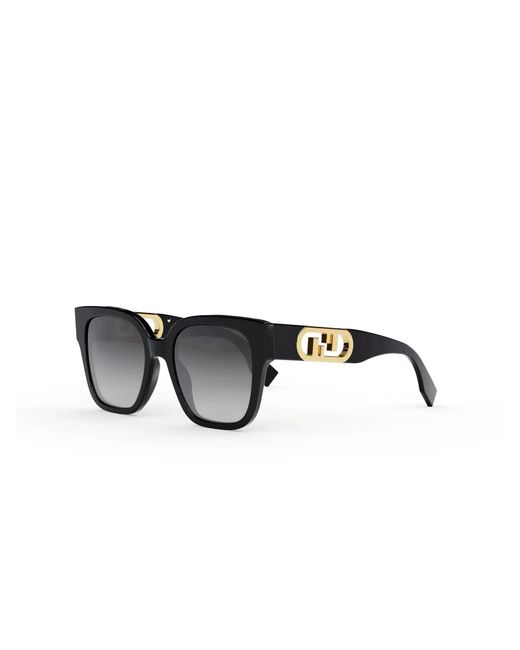 Fendi Black Fe40063I O'Lock Sunglasses