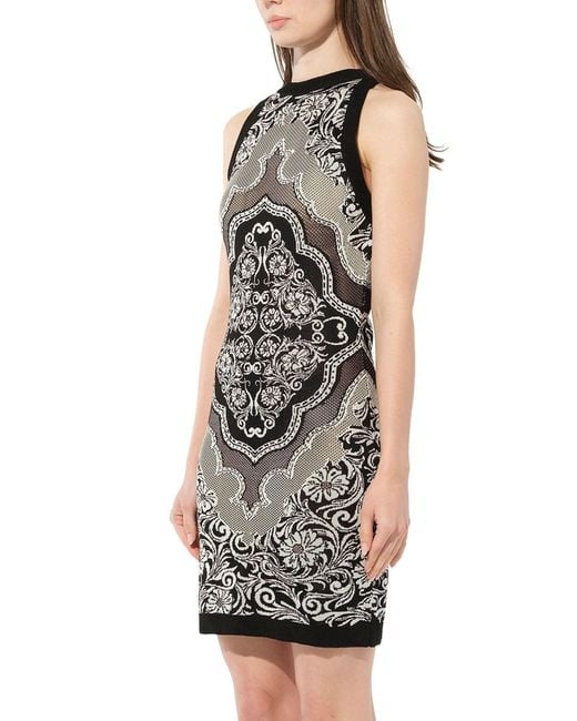 Balmain Black Knit Dress Const