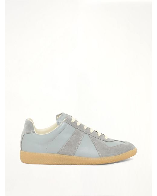 Maison Margiela White Replica Leather Sneaker
