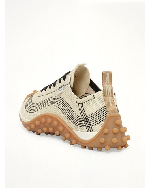 AMI Natural Mirage Sneakers for men