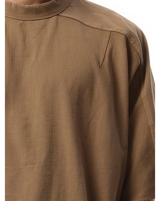 Entire studios Brown Heavy Dart T-Shirt, 100% Cotton, Size: Small for men