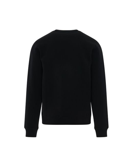 Loewe Black Anagram Sweatshirt, Long Sleeves, , 100% Cotton, Size: Large for men