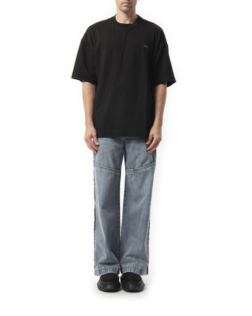 Juun.J Black Archive De Juun.J Basic T-Shirt, Short Sleeves, 100% Cotton, Size: Medium for men