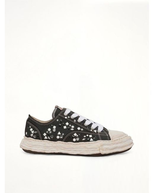 Maison Mihara Yasuhiro White Peterson 23 Og Embelished Sneaker for men
