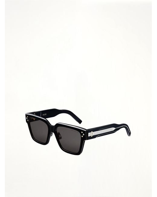 Dior Black Cd Diamond S3F 10A055 Sunglasses