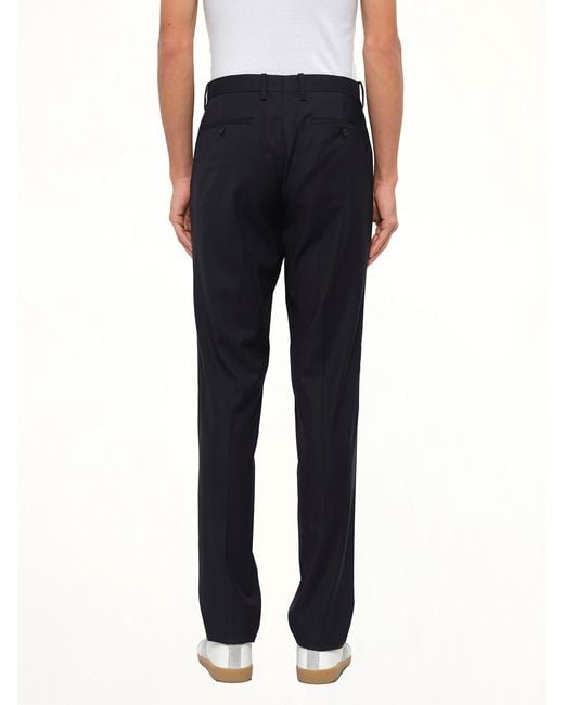Wooyoungmi Black Woven Pants for men