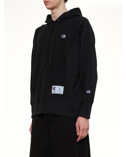Undercover Black Champion X Uc Hoodie for men