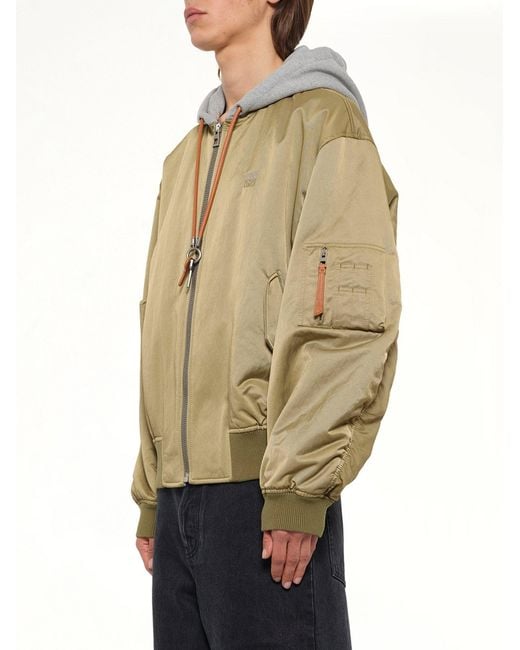 Loewe Natural Bomber Jacket for men