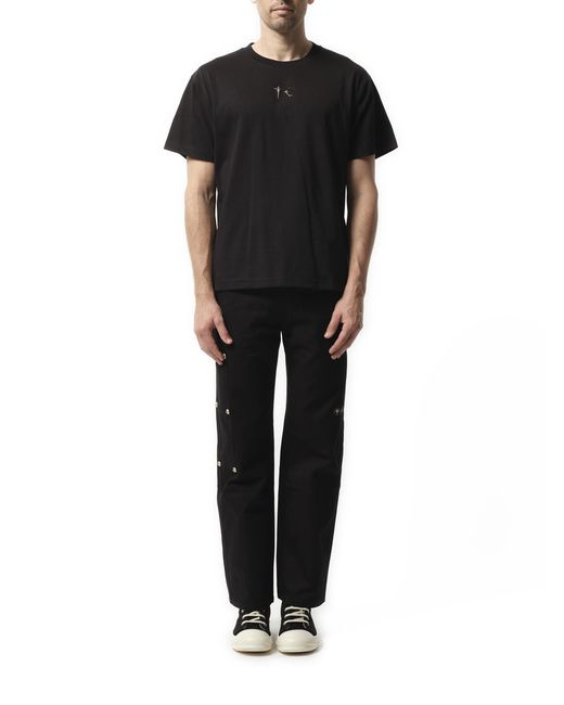 THUG CLUB Black Basic T-Shirt, 100% Cotton for men
