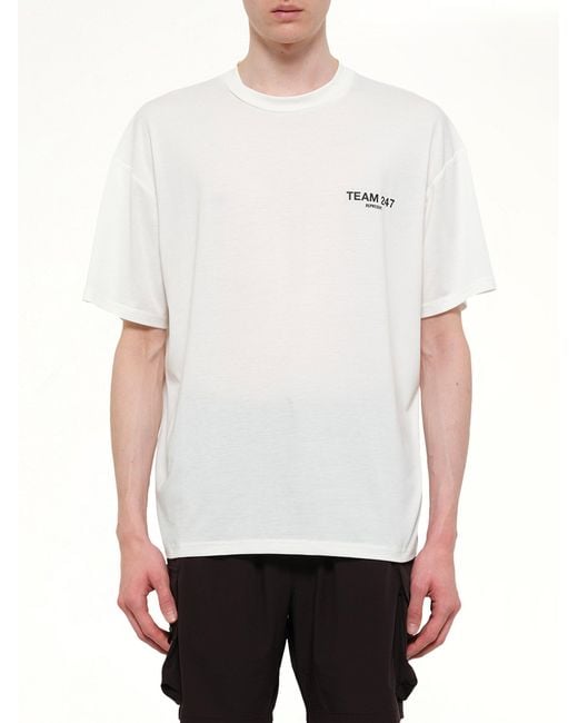 Represent White Team 247 Oversized T-Shirt for men