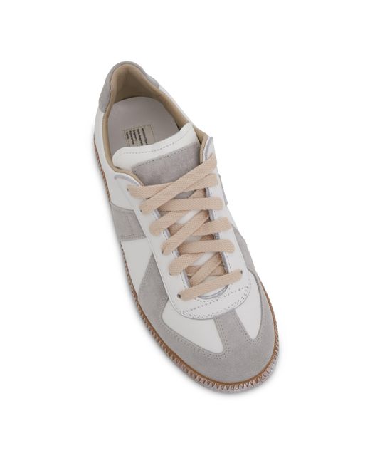 Maison Margiela Replica Sneaker In Off White honey Sole in Grey Lyst UK