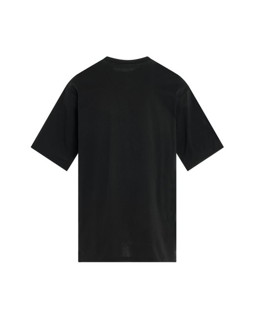 Y-3 Black 'Basic Boxy T-Shirt, Short Sleeves, , 100% Cotton, Size: Small for men