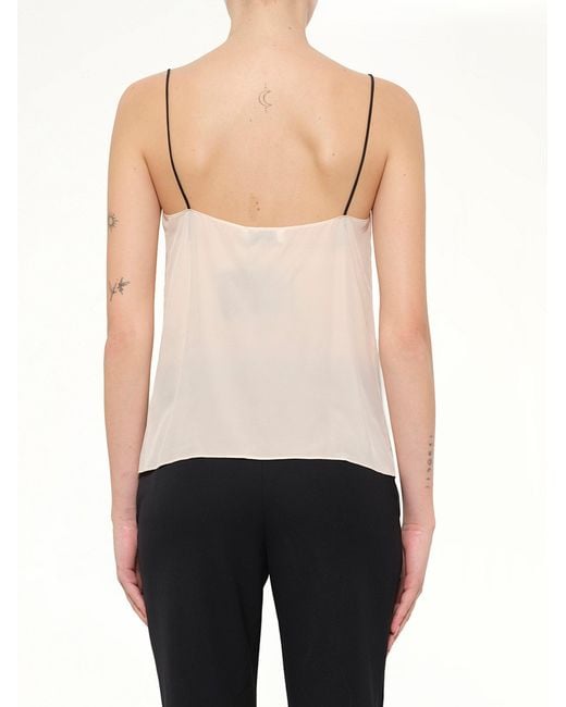 Lanvin Black Silk Top