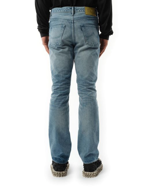 Doublet Blue Care Denim Pants, 100% Cotton, Size: Small for men