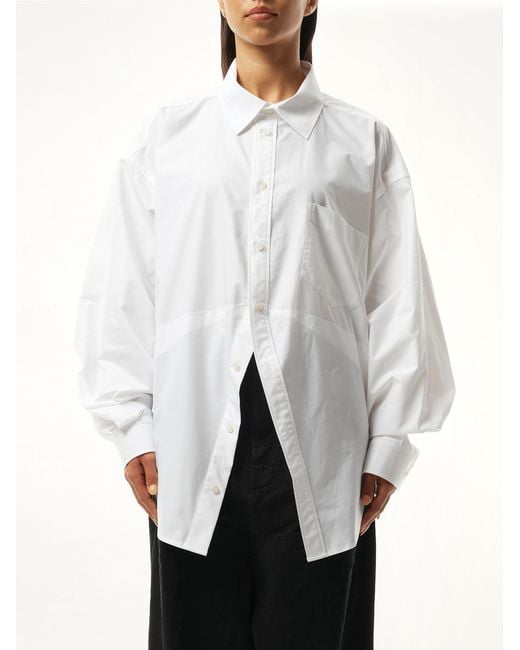Balenciaga Gray Swing Shirt