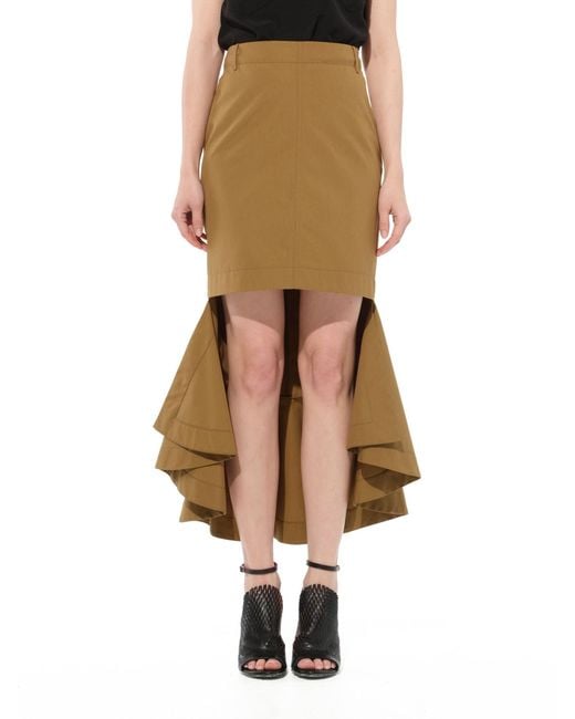 Givenchy Brown Midi Skirt