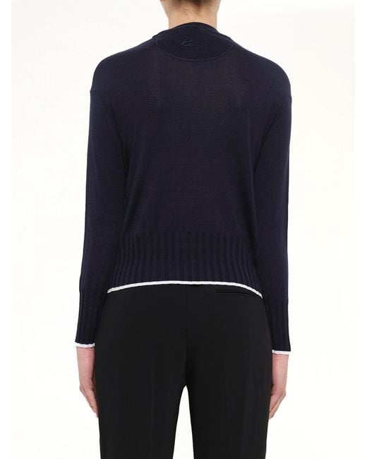 KENZO Blue Crew Neck