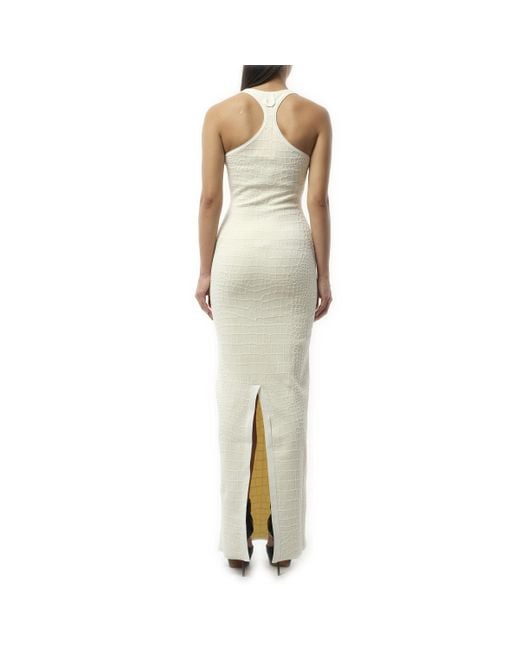 Jacquemus White La Robe Scala
