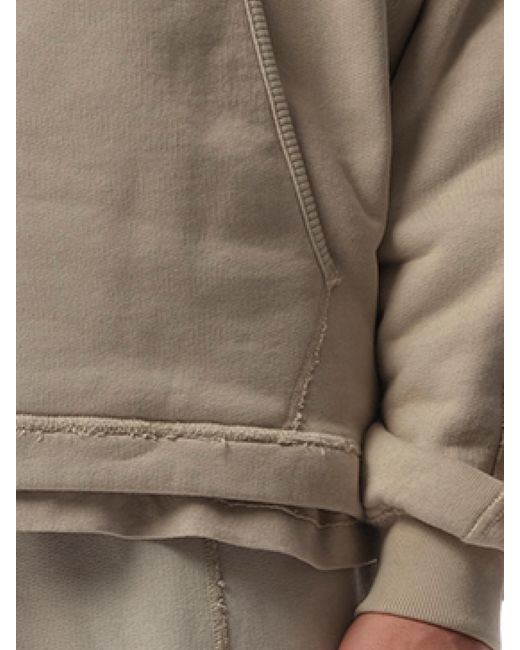Represent Natural Step Hem Hoodie, Long Sleeves, 100% Cotton, Size: Medium for men