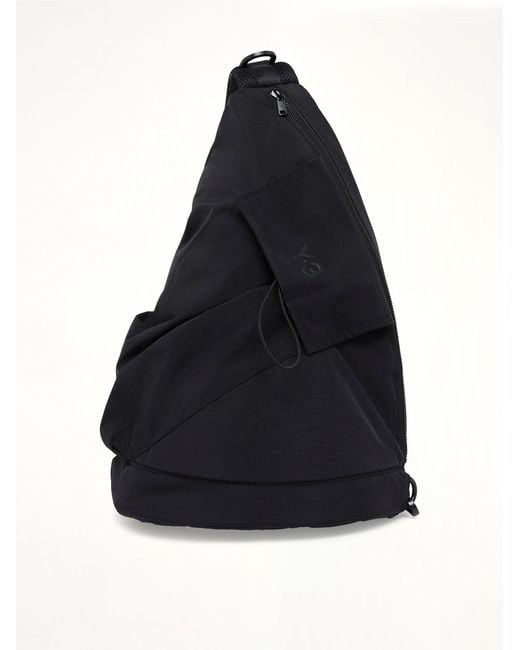 Y-3 Blue Utility Sling Bag for men