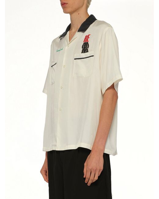 Undercover White Mind Parasite Ss Shirt for men