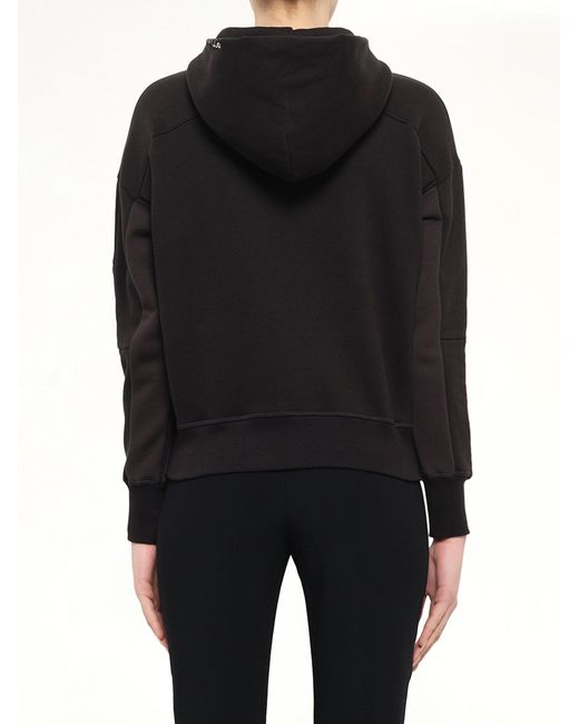 McQueen Black Bird Embroidered Hoodie