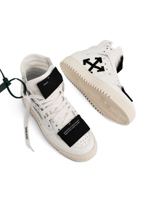 Off-White c/o Virgil Abloh Multicolor Off- 3.0 Court Calf Leather Sneakers, /, 100% Rubber