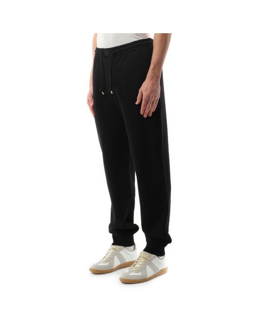 Loewe Relaxed Fit Anagram Cotton Sweatpants in Black for Men Lyst UK