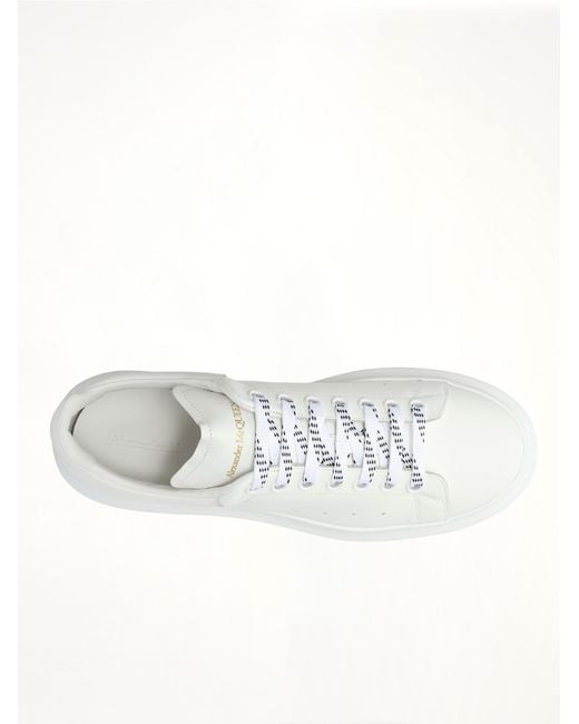 McQueen White Larry Oversized Sneaker for men