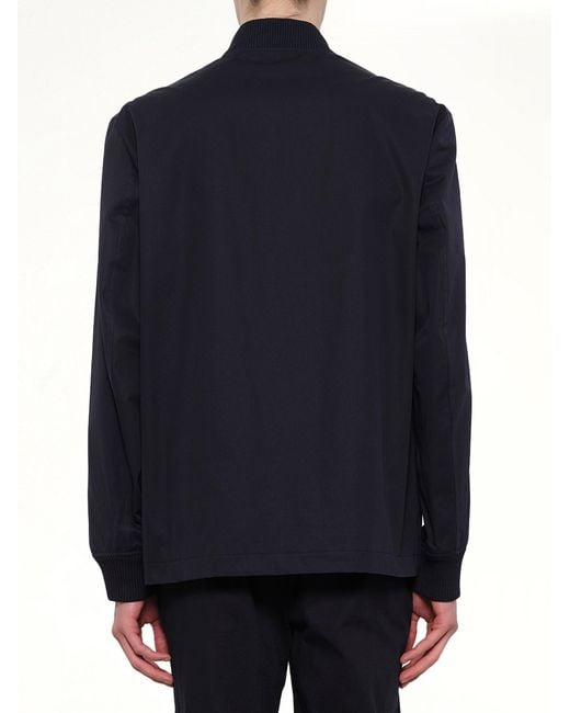 KENZO Blue Layered Jacket for men