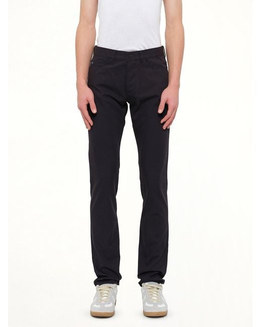 Lanvin Black Denim Skinny Pants for men