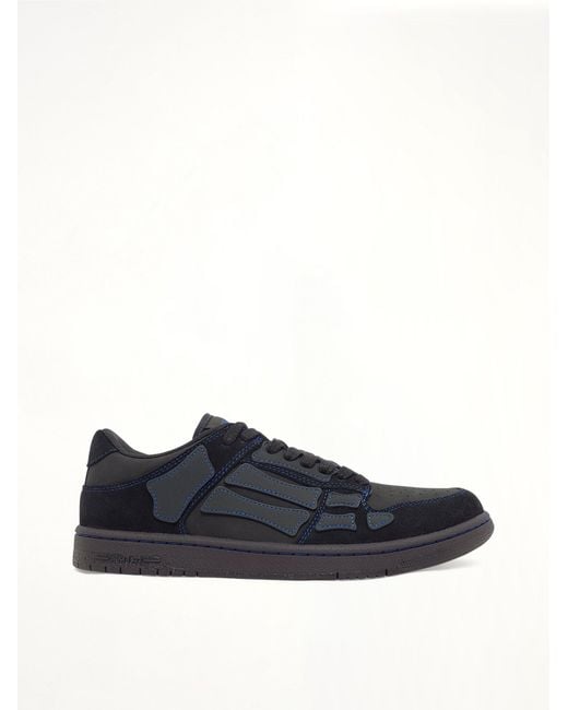 Amiri Blue Skel Top Contrast Low Sneaker for men