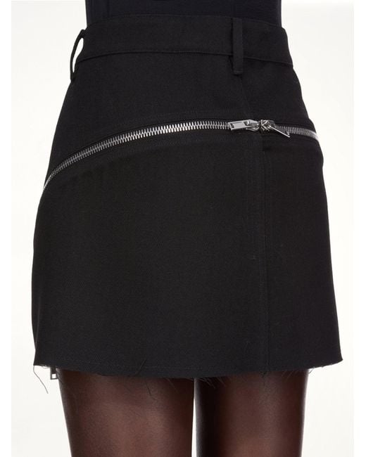 Rick Owens Black Bolan Banana Mini, 100% Wool