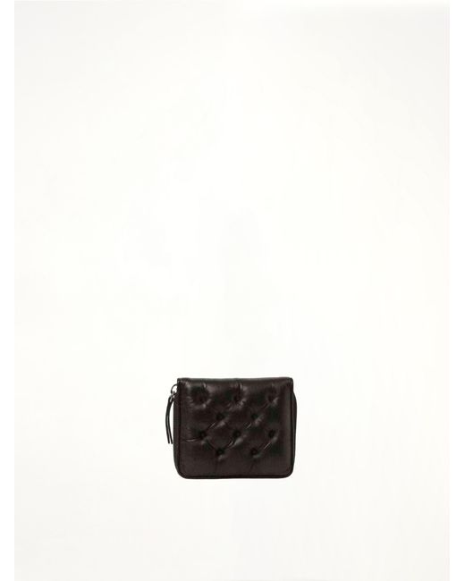Maison Margiela White Wallet Compact Zip Around for men
