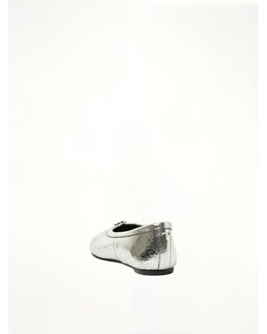 Maison Margiela Metallic Tabi New Ballerina