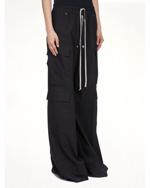 Rick Owens Black Cargobelas