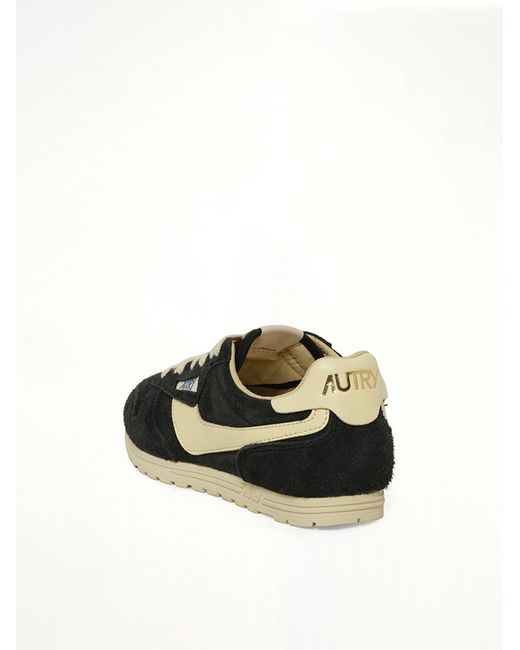 Autry Black Windspin Low Sneaker