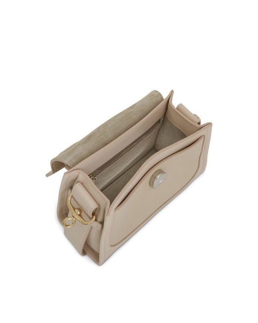 Chloé Natural Mini Tess Day Bag, 100% Calfskin