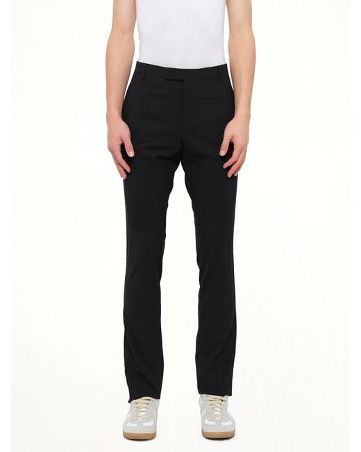 Lanvin Black Slimfit Pants for men