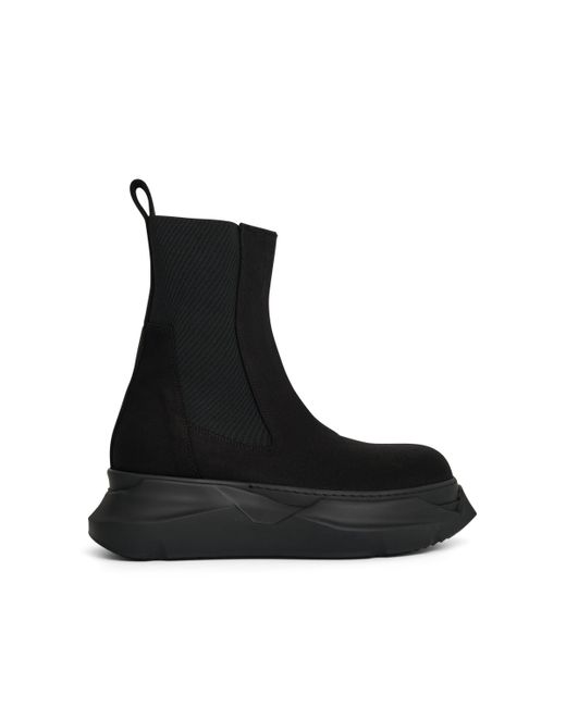 Rick Owens Black Beatle Abstract Boots Sneakers, , 100% Rubber for men