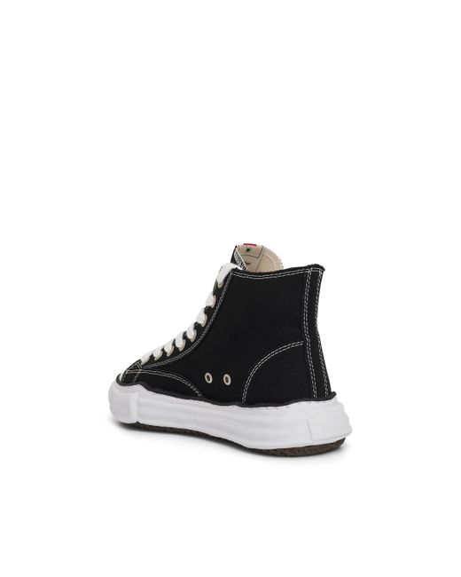 Maison Mihara Yasuhiro Black Peterson Og High Top Sneakers, /, 100% Cotton