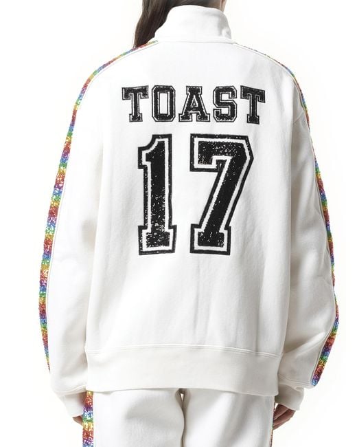 Marc Jacobs Gray Long Sleeve Zip Sweatshirt, Size: Medium