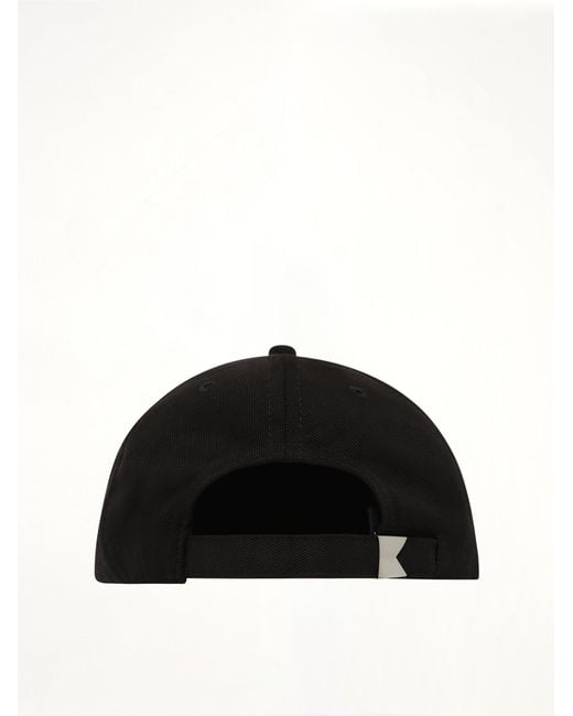 Rhude Black Safari Crest Hat for men