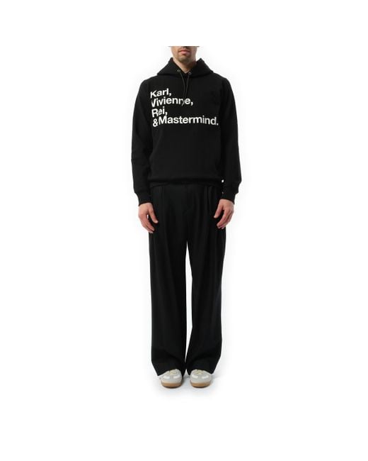 Mastermind Japan Black Hoodie, Size: Medium for men